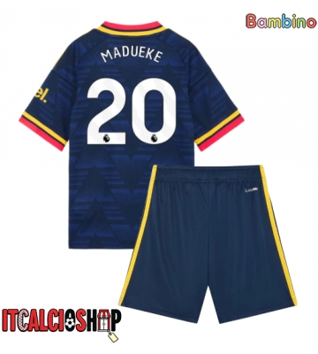 Arsenal Noni Madueke #20 Seconda Maglia Bambino 2026-27 Manica Corta (+ Pantaloni corti)